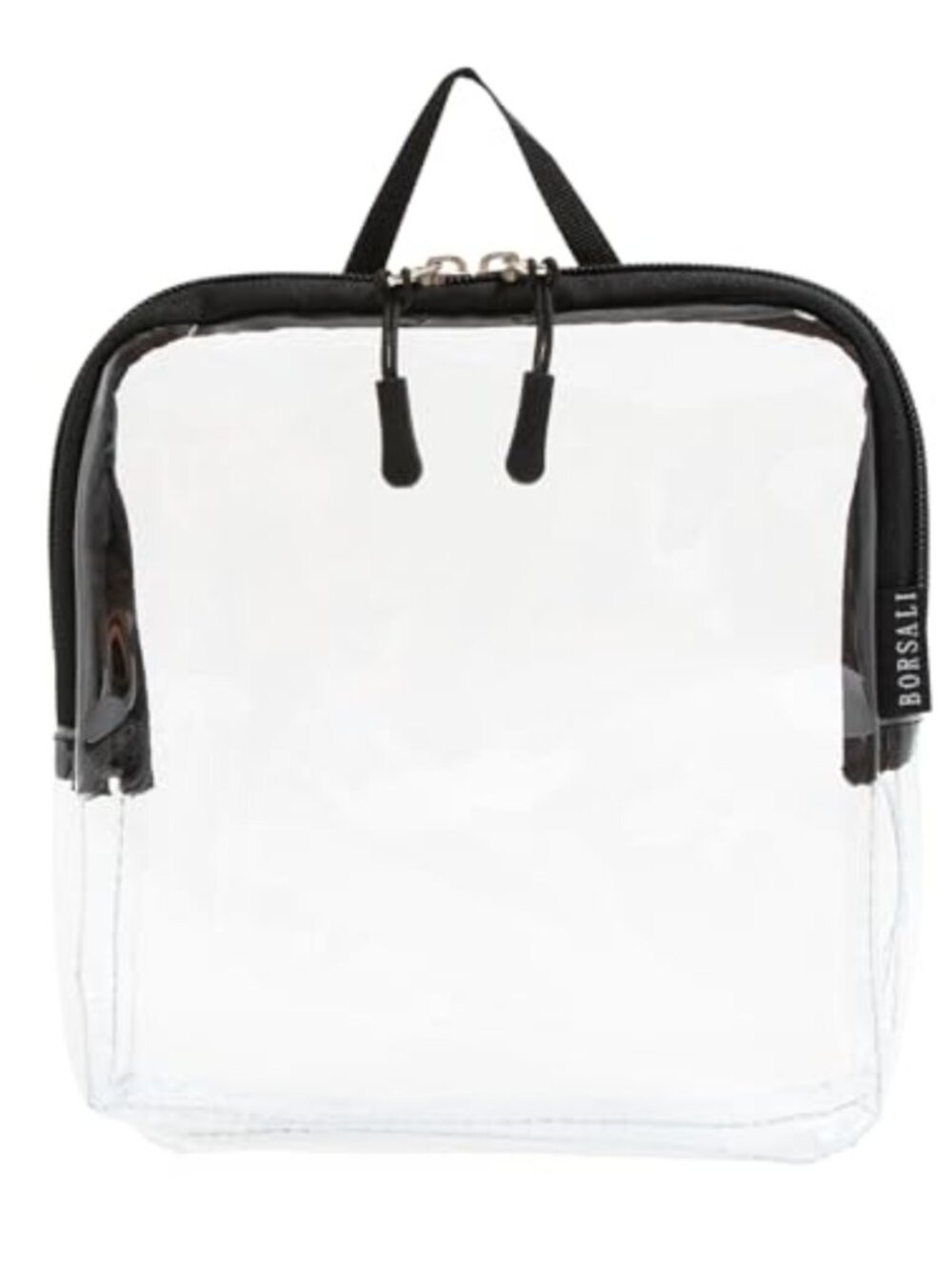 TSA Approved Quart Size Clear Toiletry Bag Travel Handle Reusable